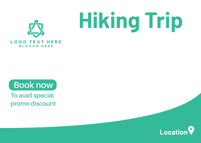 Hiking Trip Postcard Image Preview