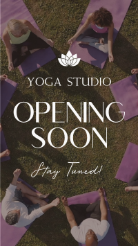 Yoga Studio Opening Video Image Preview