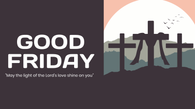 Good Friday Scenery Facebook event cover Image Preview