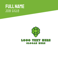 Rock Turtle Shell Business Card Design