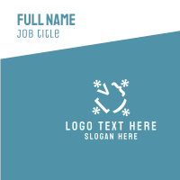 Code Symbols Business Card Design