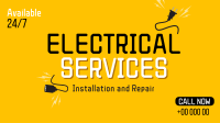 Electrical Service YouTube Video Design