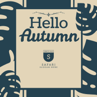 Autumn Season Instagram Post Design