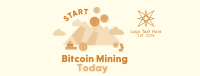 Bitcoin Mountain Facebook cover Image Preview