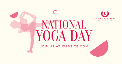 National Yoga Day Facebook ad Image Preview