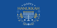 Happy Hanukkah Twitter post Image Preview