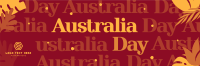 Australia Day Pattern Twitter header (cover) Image Preview