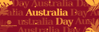 Australia Day Pattern Twitter Header Image Preview