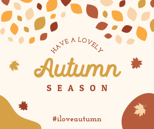 Autumn Leaf Mosaic Facebook post