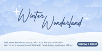 Winter Wonderland Twitter post Image Preview