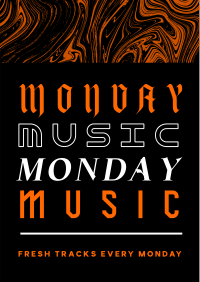 Marble Music Monday Flyer Image Preview