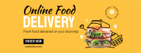 Fresh Burger Delivery Facebook cover Image Preview