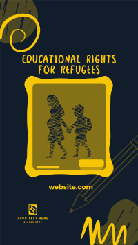 Refugees Education Rights Facebook story Image Preview