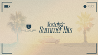 Nostalgic Summer Hits YouTube cover (channel art) Image Preview