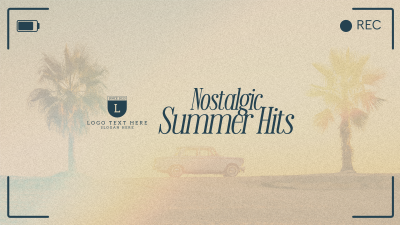 Nostalgic Summer Hits YouTube cover (channel art) Image Preview