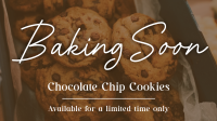 Coming Soon Cookies Facebook Event Cover Design