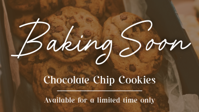 Coming Soon Cookies Facebook event cover Image Preview