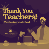 Teacher Appreciation Week Instagram Post Design