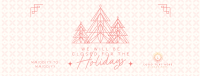 Ornamental Holiday Closing Facebook Cover Design