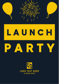 Launch Party Poster Image Preview
