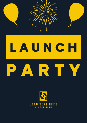 Launch Party Poster Image Preview