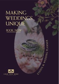 Wedding Rings Flyer Design