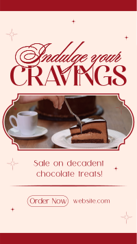 Chocolate Craving Sale Instagram Reel Design