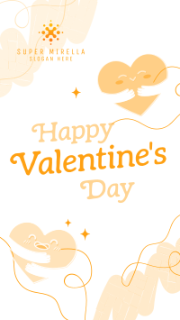 Lovely Valentines Day Facebook Story Image Preview