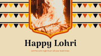 Lohri Night Facebook event cover Image Preview