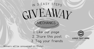 Easy Giveaway Mechanics Facebook ad Image Preview