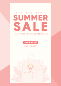 Summer Shopping Flyer Design