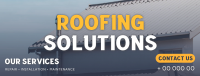 Professional Roofing Solutions Facebook cover Image Preview