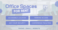 Tranquil Office Space Facebook Ad Design