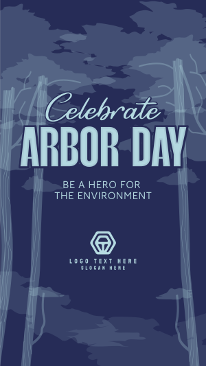 Celebrate Arbor Day Facebook story Image Preview