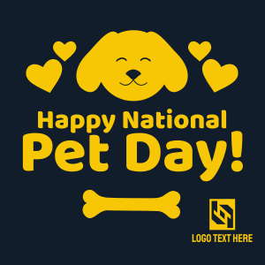 National Pet Day Instagram post