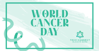 Minimalist Cancer Awareness Facebook ad Image Preview