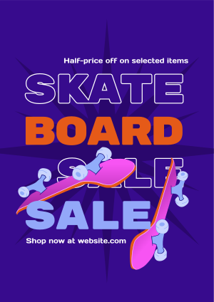 Skate Sale Flyer Image Preview