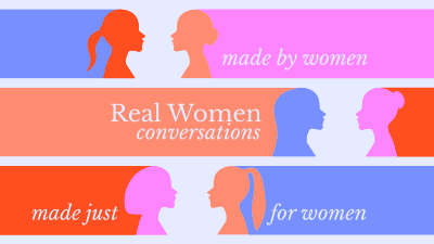 Real Women Conversations Zoom background Image Preview