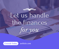 Finance Consultation Services Facebook post Image Preview