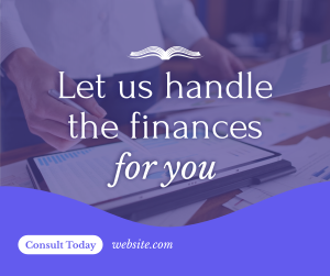 Finance Consultation Services Facebook post Image Preview