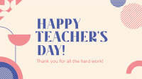 Generic Teacher Greeting Facebook event cover Image Preview