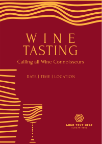 Wine Tasting Event Flyer Image Preview