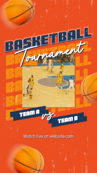 Basketball Game Tournament YouTube short Image Preview