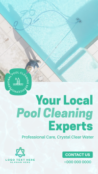 Local Pool Cleaners Instagram reel Image Preview