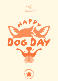 Dog Day Face Flyer Image Preview