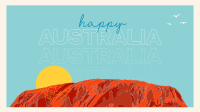 Australia Uluru Facebook event cover Image Preview