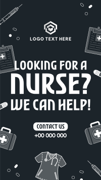 Nurse Job Vacancy Instagram Reel Design