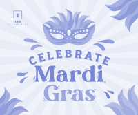 Celebrate Mardi Gras Facebook post Image Preview