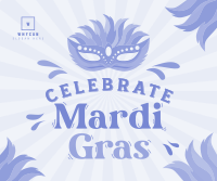 Celebrate Mardi Gras Facebook post Image Preview