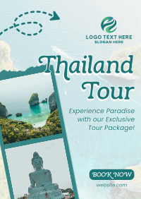 Thailand Tour Package Flyer Design